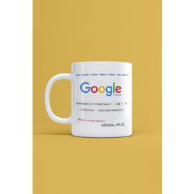 Morinna Kişiye Özel Google Dünyanın En İyi Öğretmeni Tasarımlı Kupa