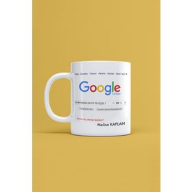 Morinna Kişiye Özel Google Dünyanın En İyi Teyzesi Tasarımlı Kupa