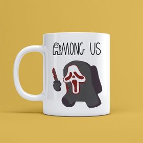 Morinna MR08 Among Us Tasarımlı Beyaz Kupa