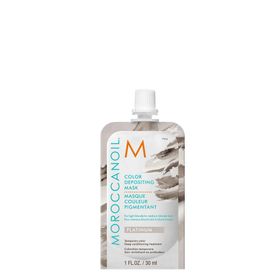 Moroccanoil Color Depositing Platinum Mask Sarı Saçlar için 30 g Platin Renk Veren Maske