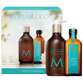 Moroccanoil Dream Duo Body Lotion 360 ml + 100 ml Treatment Light Vücut Bakım Seti
