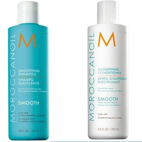 Moroccanoil Smoothing Yatıştırıcı 250 ml Şampuan + 250 ml Saç Kremi