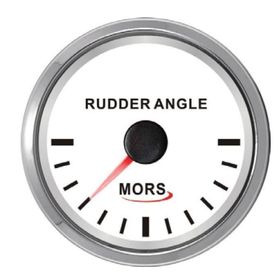 Mors 12-24V Beyaz 100 mm Dümen Açı Göstergesi