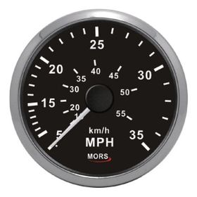 Mors 35mph Siyah Sürat Göstergesi