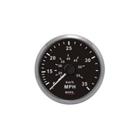 Mors 35mph Siyah Sürat Göstergesi