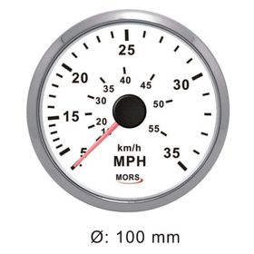Mors 35mph Siyah Sürat Göstergesi