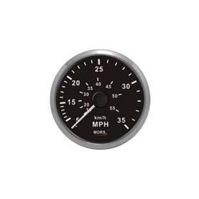 Mors 35mph Siyah Sürat Göstergesi