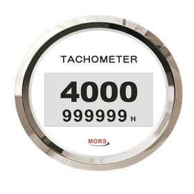 Mors 4000rpm Beyaz Dijital Devir Göstergesi