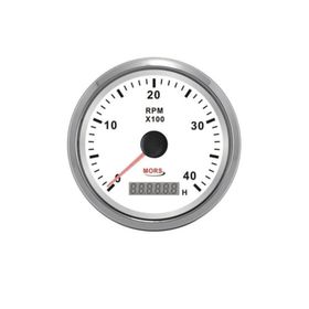 Mors 4000rpm Beyaz Dijital Devir Göstergesi
