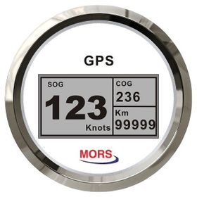 Mors 55mph Beyaz Gpsli Sürat Göstergesi
