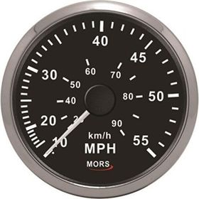 Mors 55mph Siyah Sürat Göstergesi