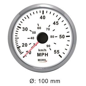 Mors 55mph Siyah Sürat Göstergesi