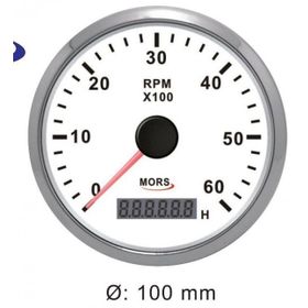 Mors 6000 rpm Devir Göstergesi ve Motor Saati