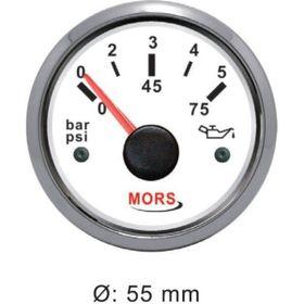Mors Beyaz 10bar Yağ Göstergesi