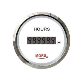 Mors Beyaz Dijital Motor 12-24V Zaman Saati
