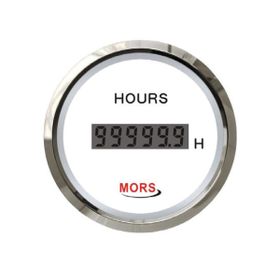 Mors Beyaz Dijital Motor 12-24V Zaman Saati