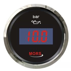 Mors Siyah 10bar Dijital Yağ Göstergesi