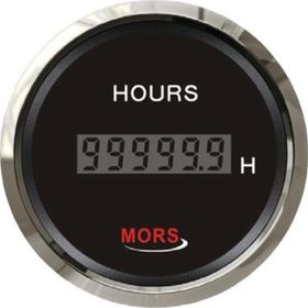 Mors Siyah Dijital Motor Zaman Saati