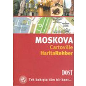 MOSKOVA CARTOVILLE HARITA REHBER - HELENE LE TAC;OLGA YARTSEVA