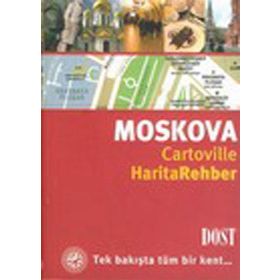 MOSKOVA CARTOVILLE HARITA REHBER - HELENE LE TAC;OLGA YARTSEVA