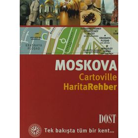 MOSKOVA CARTOVILLE HARITA REHBER - HELENE LE TAC;OLGA YARTSEVA