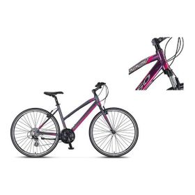 Mosso Legarda-2321-LDM-V 460H 28 Jant 21 Vites Mürdüm Pembe Kadın Şehir Bisikleti
