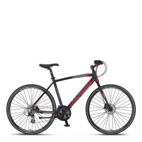 Mosso Legarda 2324 MDM-H 410H HD 28 Jant 24 Vites Siyah Kırmızı Erkek Şehir Bisikleti