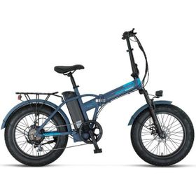 Mosso Lunara-Rr 20 Jant 7 Vites 420H Mavi Elektrikli Katlanır Bisiklet