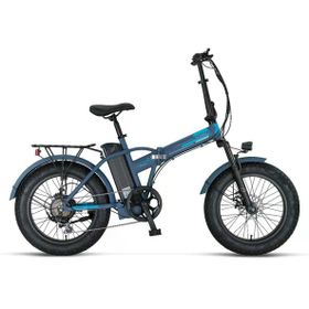 Mosso Lunara-Rr 20 Jant 7 Vites 420H Mavi Elektrikli Katlanır Bisiklet