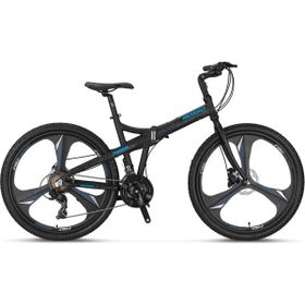Mosso Marine ACR H 26 Jant 21 Vites HD Siyah Mavi Gri Katlanır Bisiklet