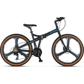 Mosso Marine ACR H 26 Jant 21 Vites HD Siyah Mavi Katlanır Bisiklet