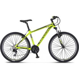 Mosso Wildfire 27.5 Jant V 16 inç 21 Vites Lime Siyah Krem Bakır Dağ Bisikleti