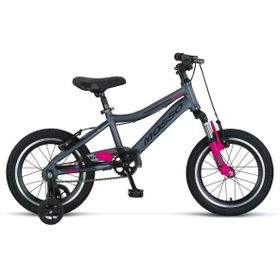 Mosso Wildfire L-16-V 255H V 16 Jant Antrasit Pembe Kız Çocuk Bisikleti