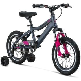 Mosso Wildfire L-16-V 255H V 16 Jant Antrasit Pembe Kız Çocuk Bisikleti