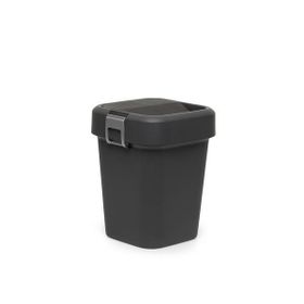 Motek 8 lt Comfort Dust Bin Siyah Çöp Kovası