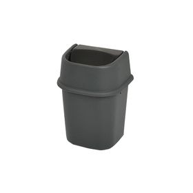 Motek Antrasit 6 lt Hassas Kapaklı Çöp Kovası