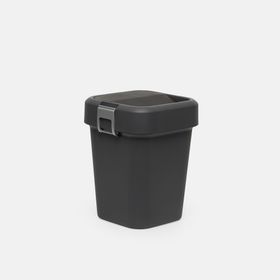 Motek Antrasit 8 lt Comfort Dust Bin Çöp Kovası