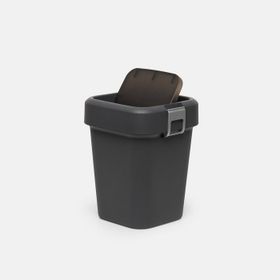 Motek Antrasit 8 lt Comfort Dust Bin Çöp Kovası
