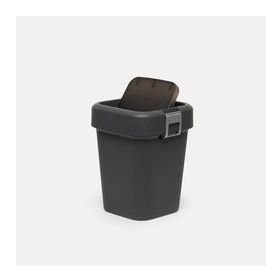 Motek Antrasit 8 lt Comfort Dust Bin Çöp Kovası