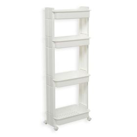 Motek Modern 4'lü Antrasit Organizer ve Oyuncak Rafı
