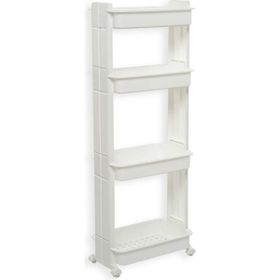 Motek Modern 4'lü Antrasit Organizer ve Oyuncak Rafı