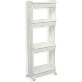 Motek Modern 4'lü Antrasit Organizer ve Oyuncak Rafı