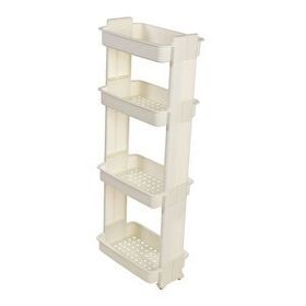 Motek Modern Organizer 4 Katlı Beyaz Raf