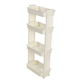 Motek Modern Organizer 4 Katlı Beyaz Raf
