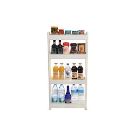 Motek Slim 4'lü Raf Beyaz Organizer