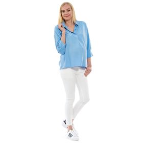 Motherway BM390 Mavi Hamile Elbise
