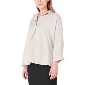 Motherway BM393 Bej Hamile Elbise