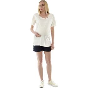 Motherway BM416 Ekru Hamile Bluz