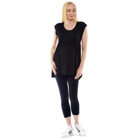 Motherway BM419 Siyah Hamile Tunik