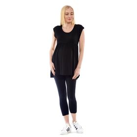Motherway BM419 Siyah Hamile Tunik